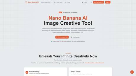 Advanced AI image generator and editor screenshot