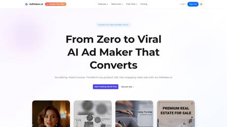 AI Ad Generator - AdMaker.ai screenshot