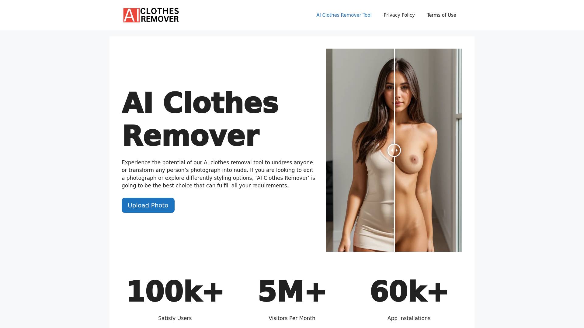 AI Clothes Remover Online screenshot