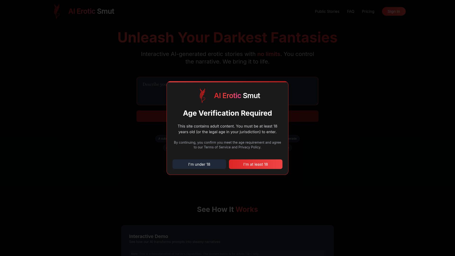 AI Erotic Smut screenshot