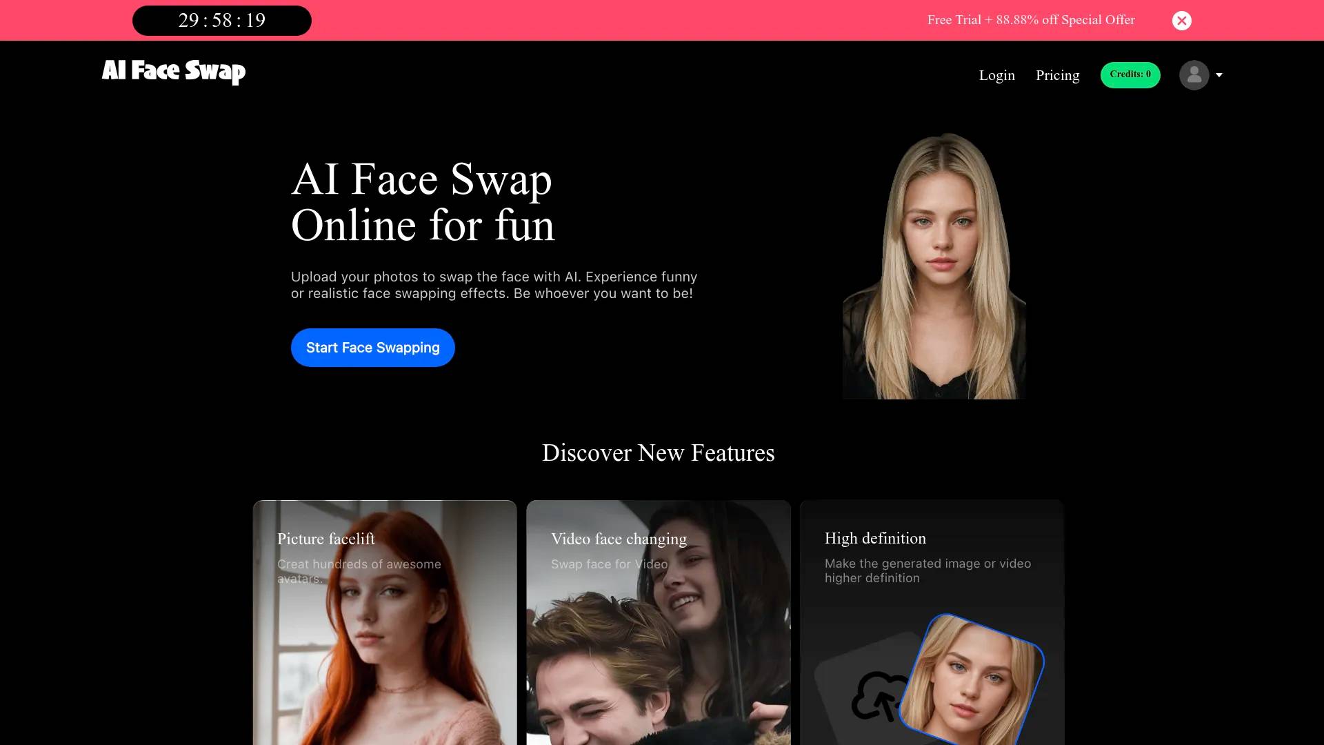 AI Face Swap screenshot