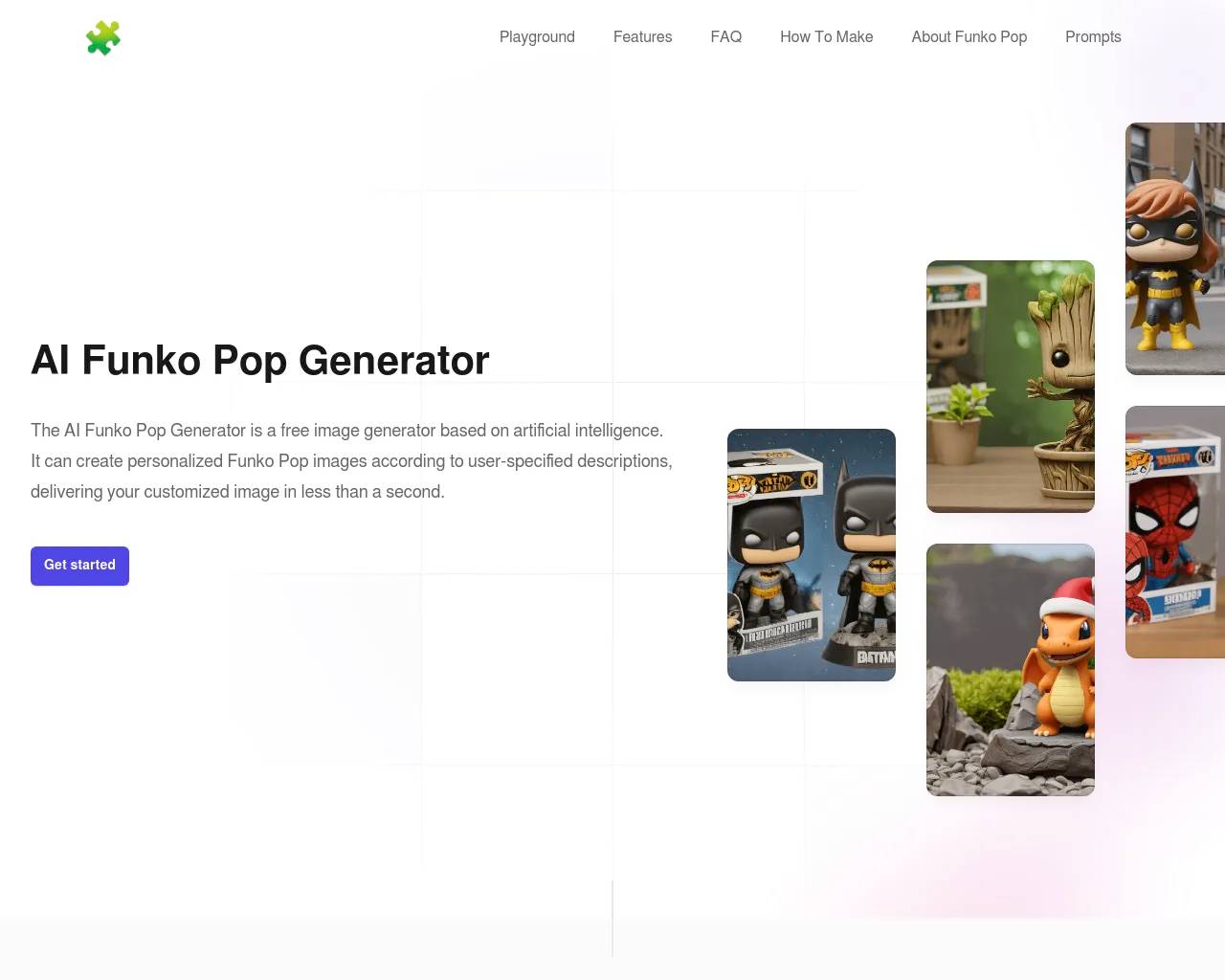AI Funko Pop Generator screenshot