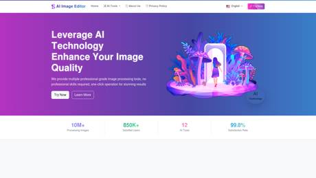 AI Image Editor screenshot