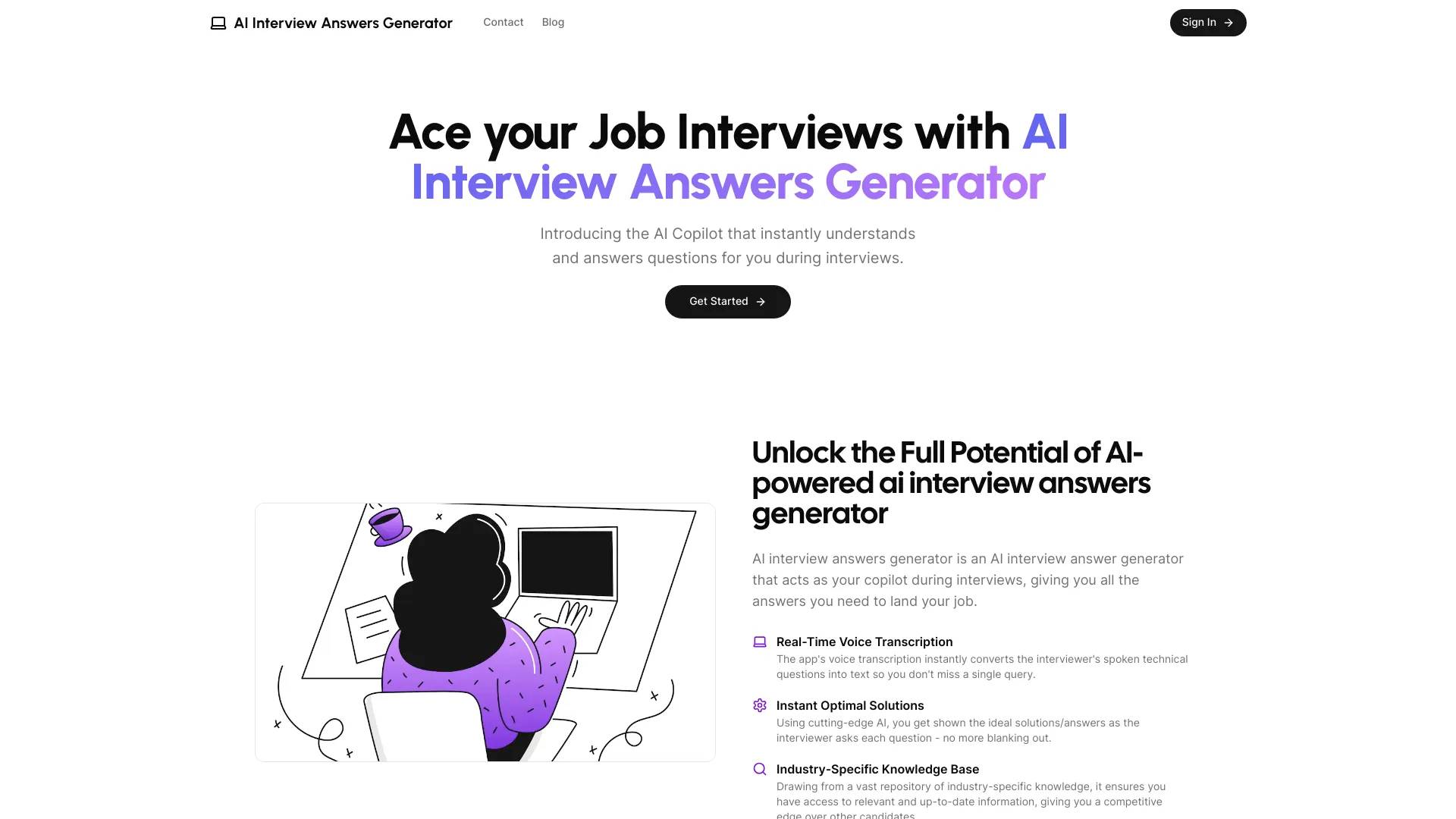 AI Interview Answers Generator