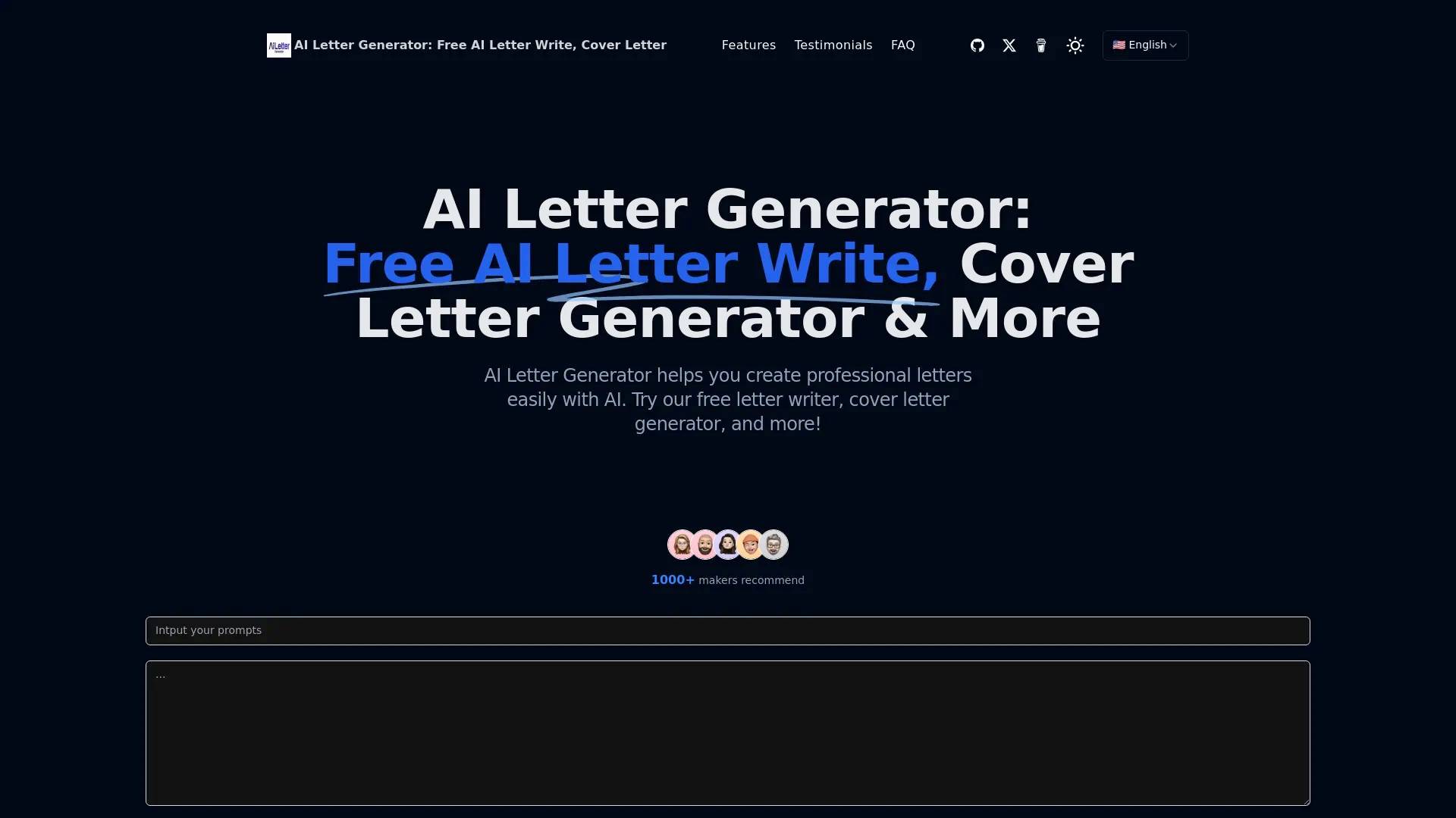 AI Letter Generator