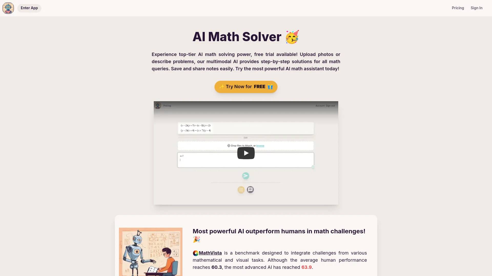 AI Math Solver