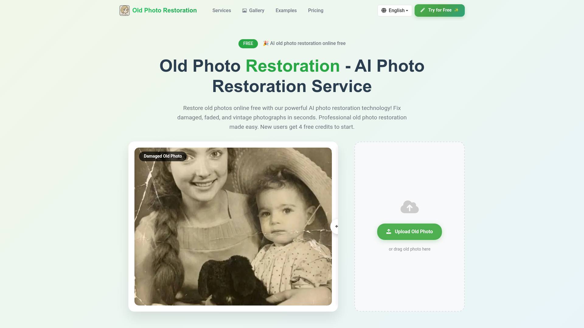 AI Old Photo Restoration screenshot
