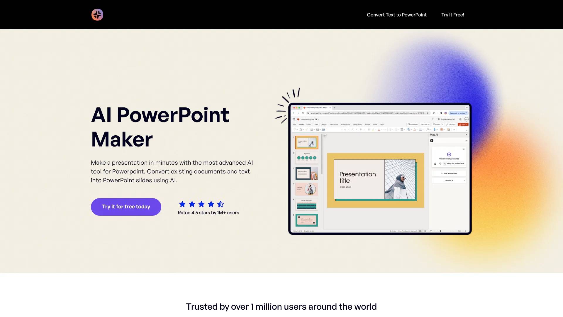 AI PowerPoint Maker