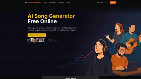 AI Song Generator Free Online screenshot