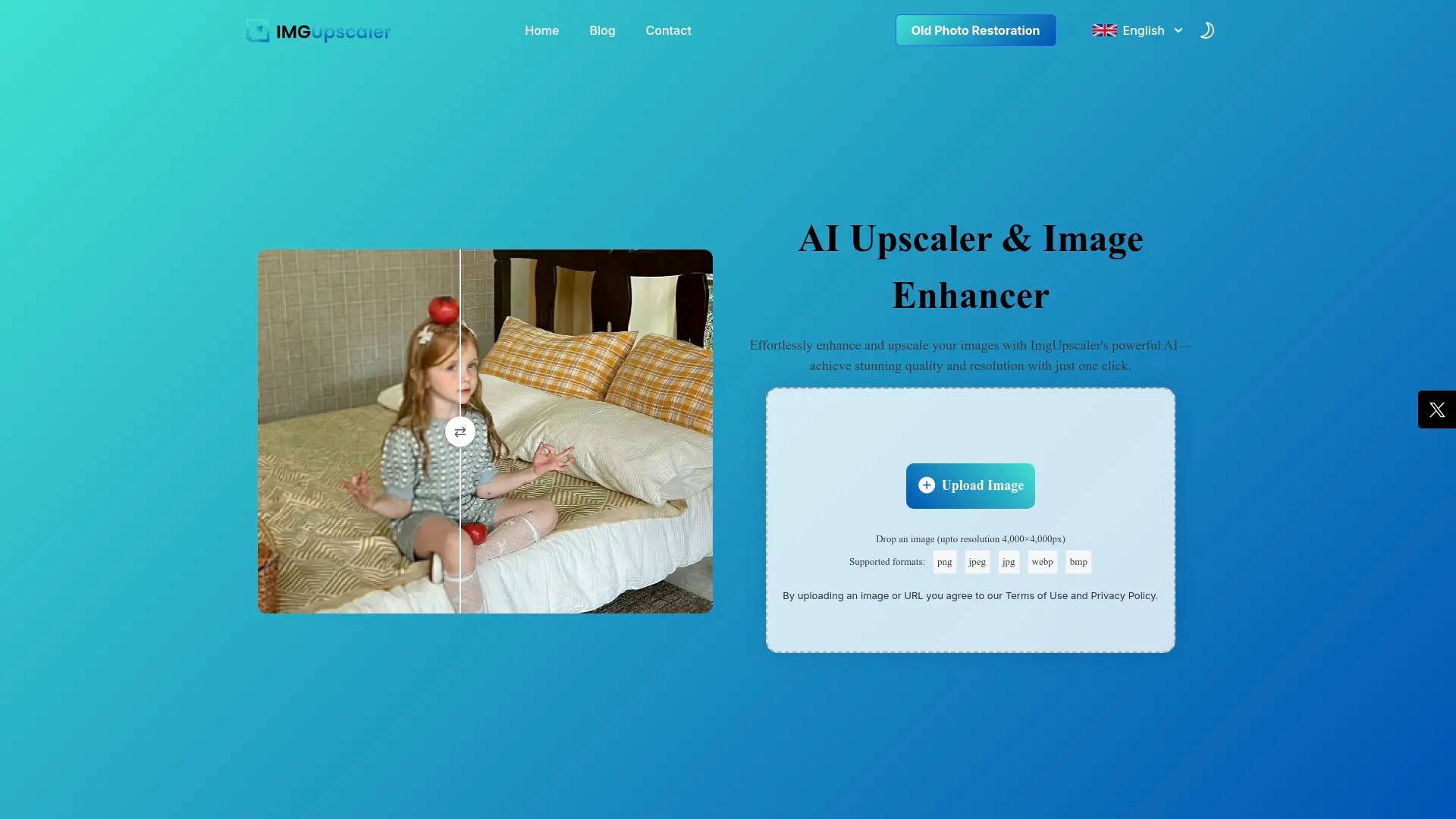 AI Upscaler & Image Enhancer screenshot
