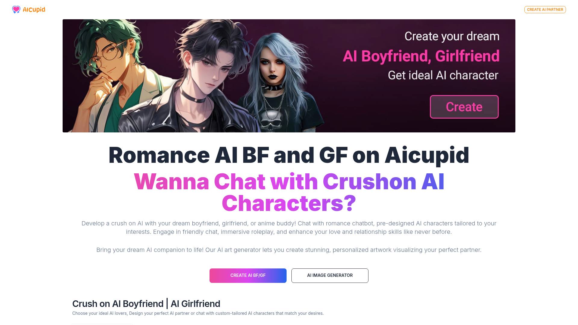 AICupid: Crushon AI screenshot