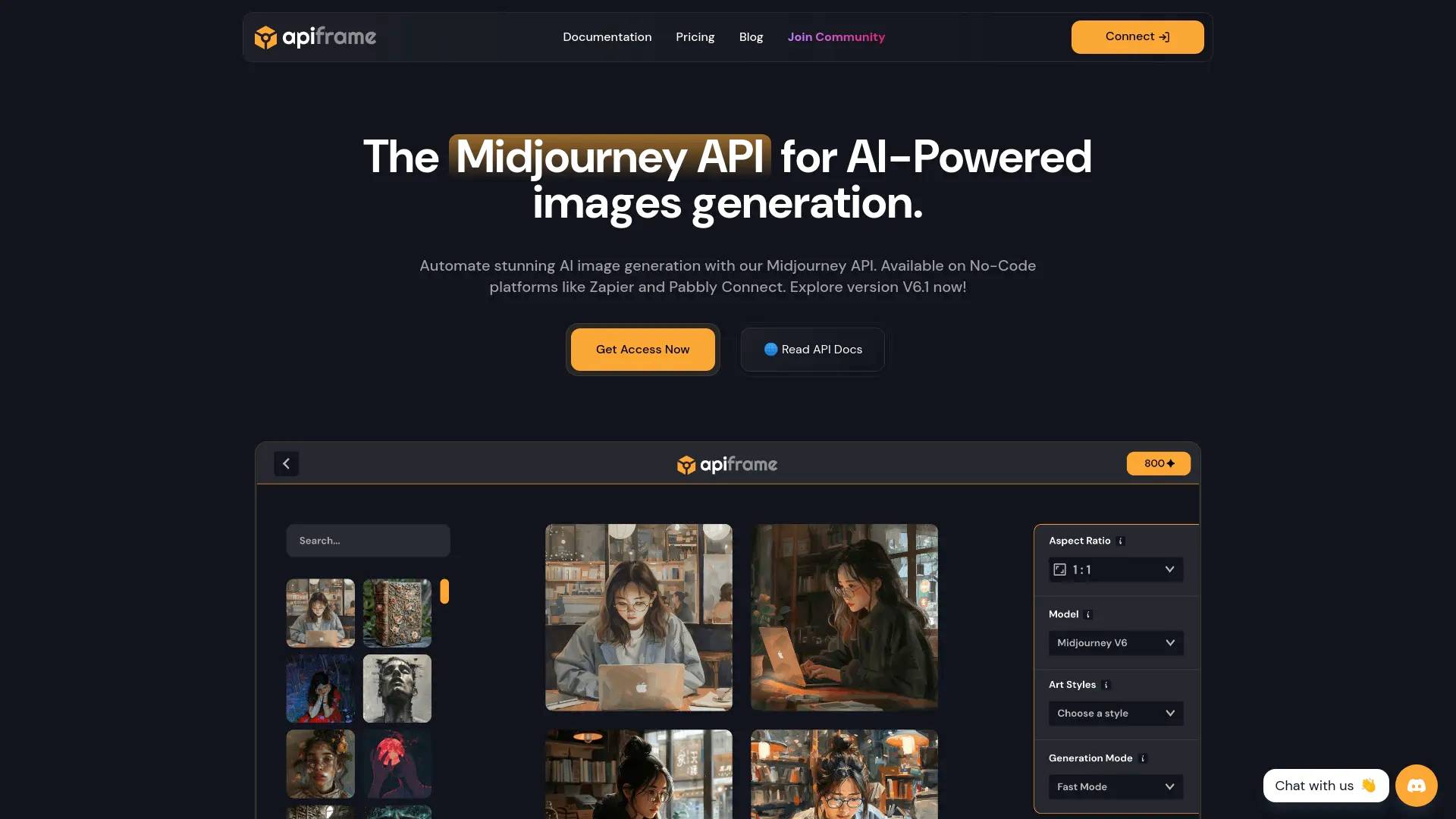 APIFRAME screenshot