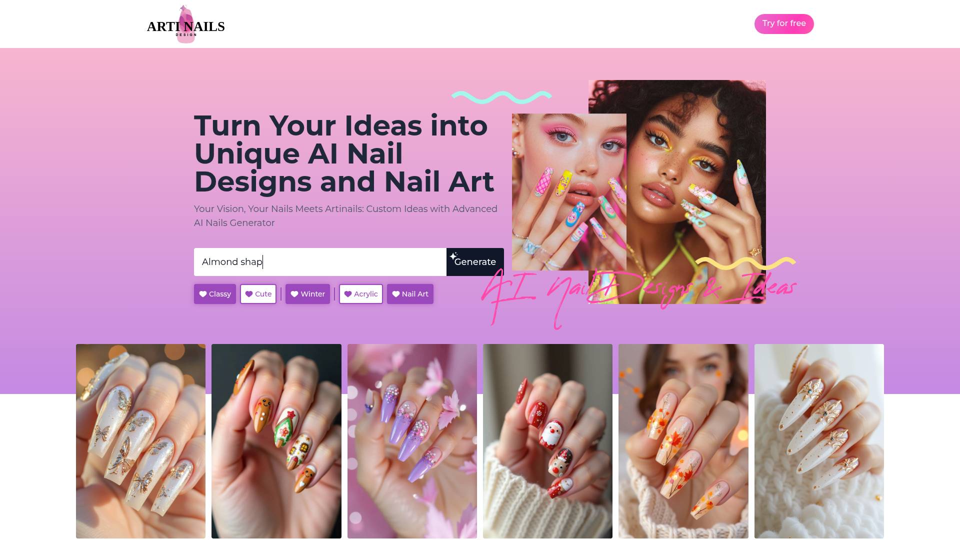 Artinails screenshot