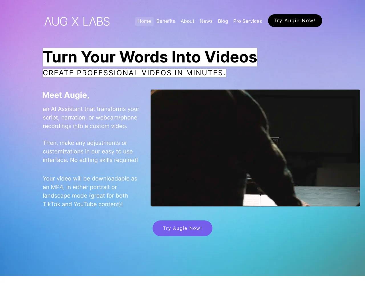 Augie screenshot