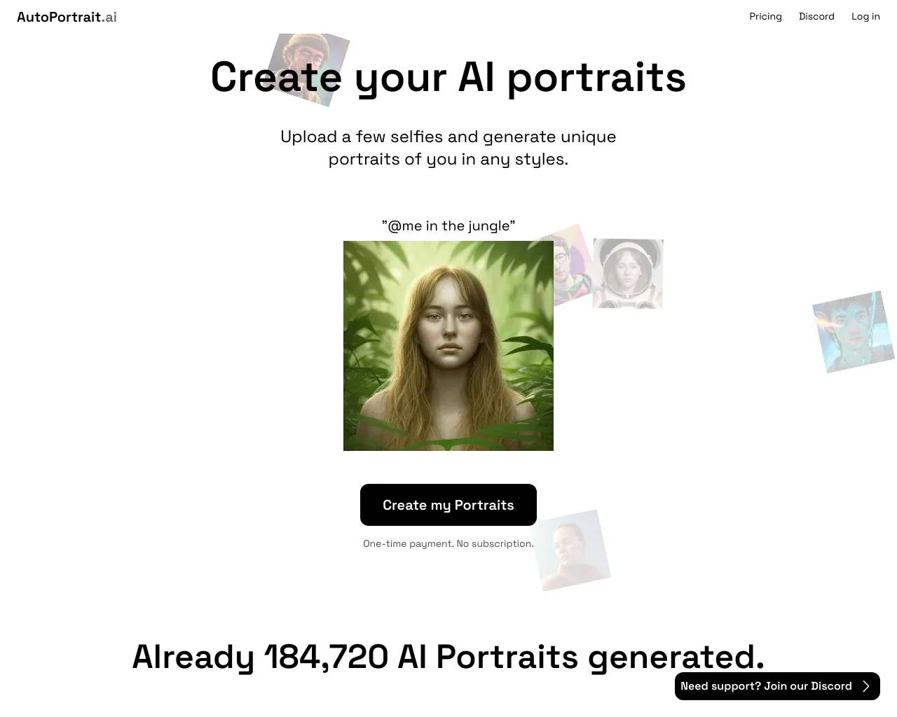 Autoportrait screenshot