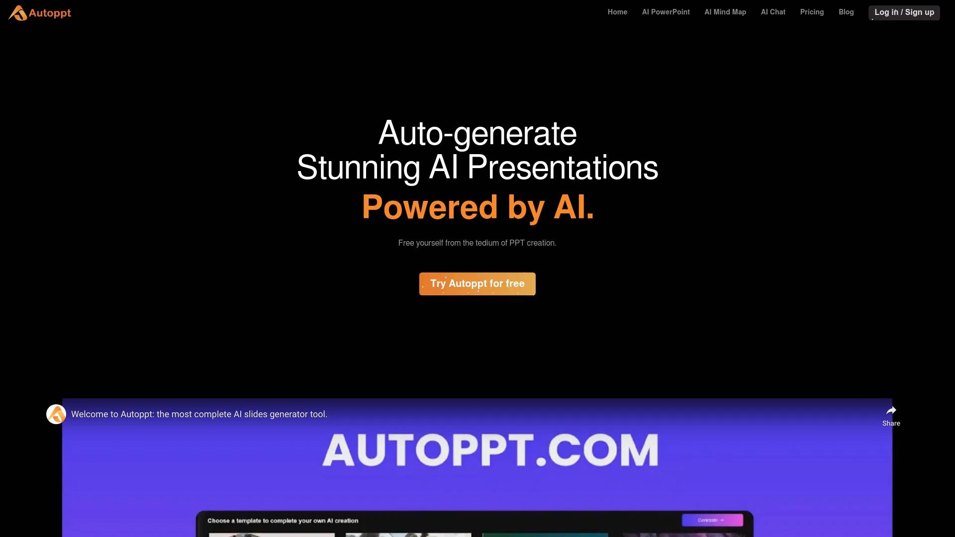 Autoppt screenshot