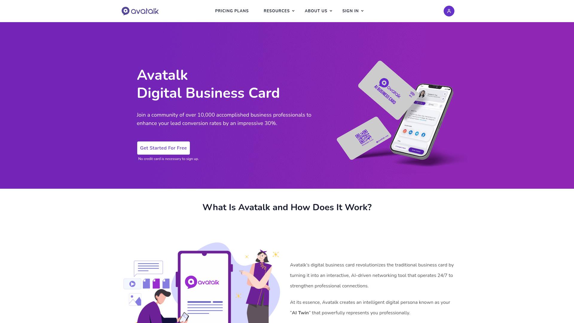 Avatalk screenshot