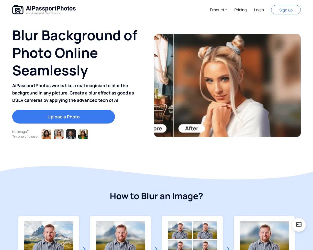 Background Blur - Размыть фон фотографии онлайн бесплатно с помощью  искусственного интеллекта - Информация, информация о ценах и альтернативах