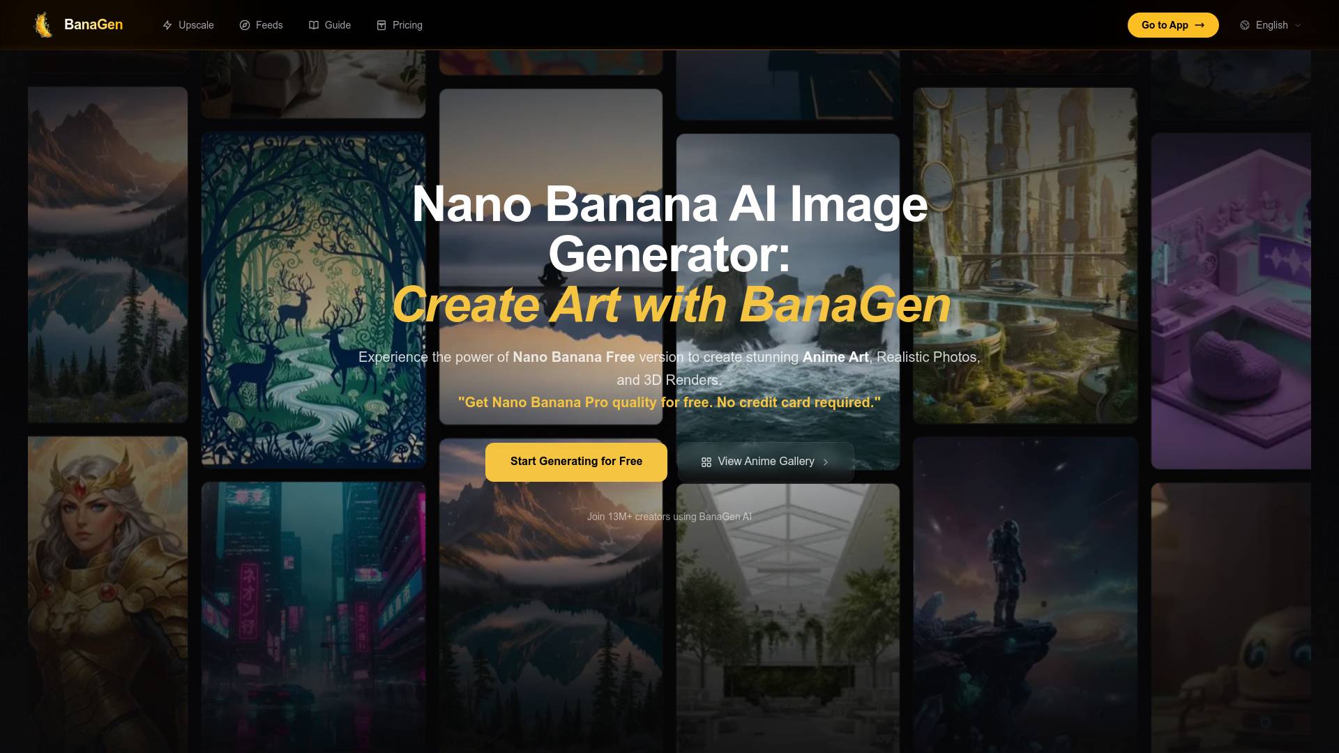 Nano Banana Free | BanaGen screenshot
