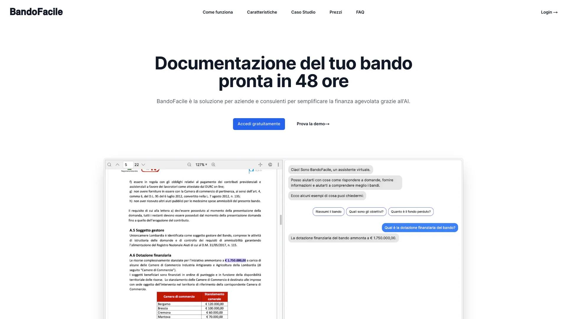 BandoFacile screenshot