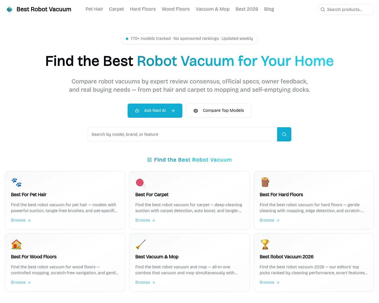 Best Robot Vacuum screenshot