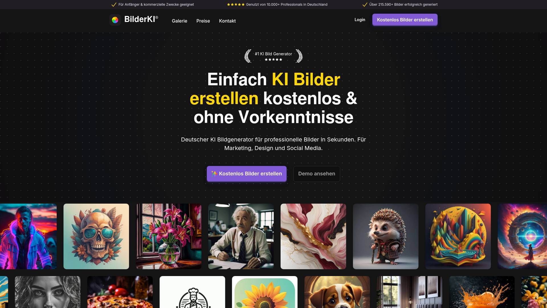 BilderKI screenshot