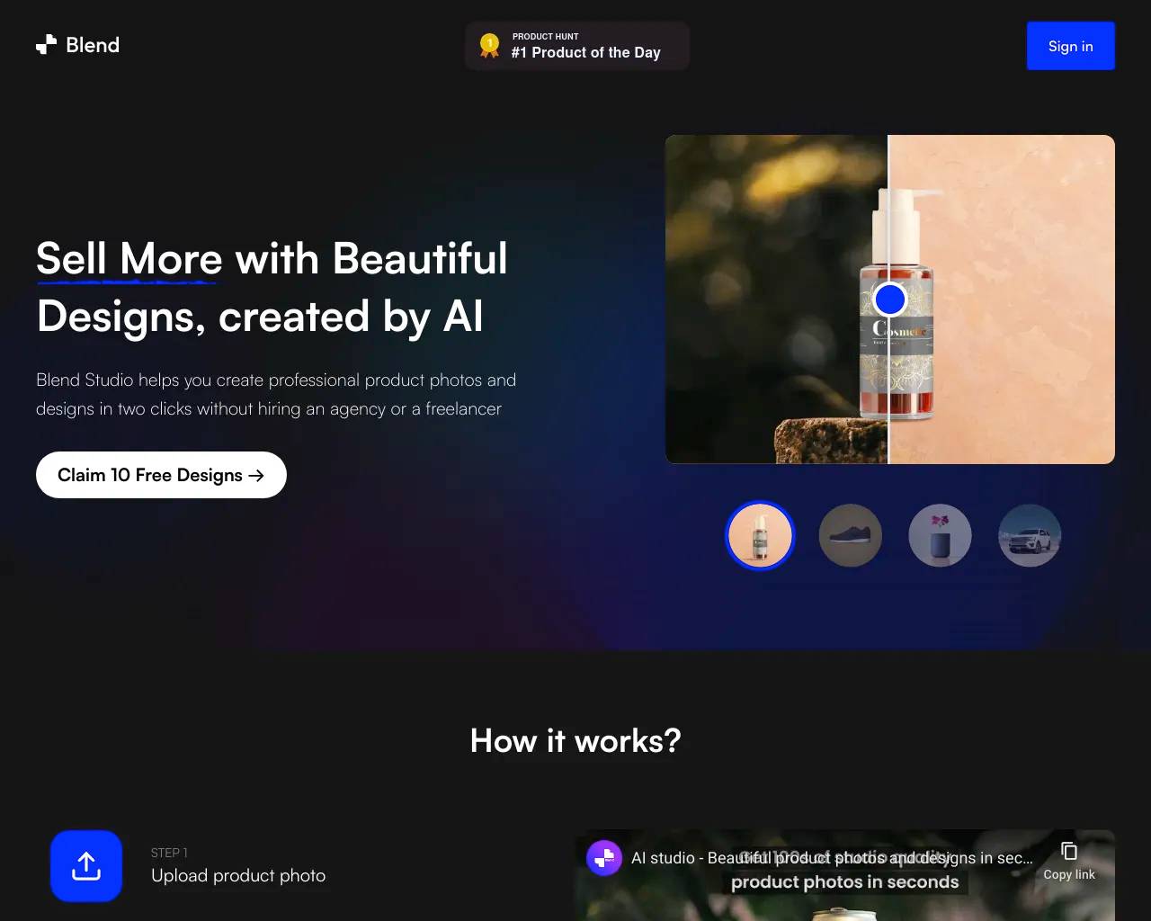 Blend Studio screenshot