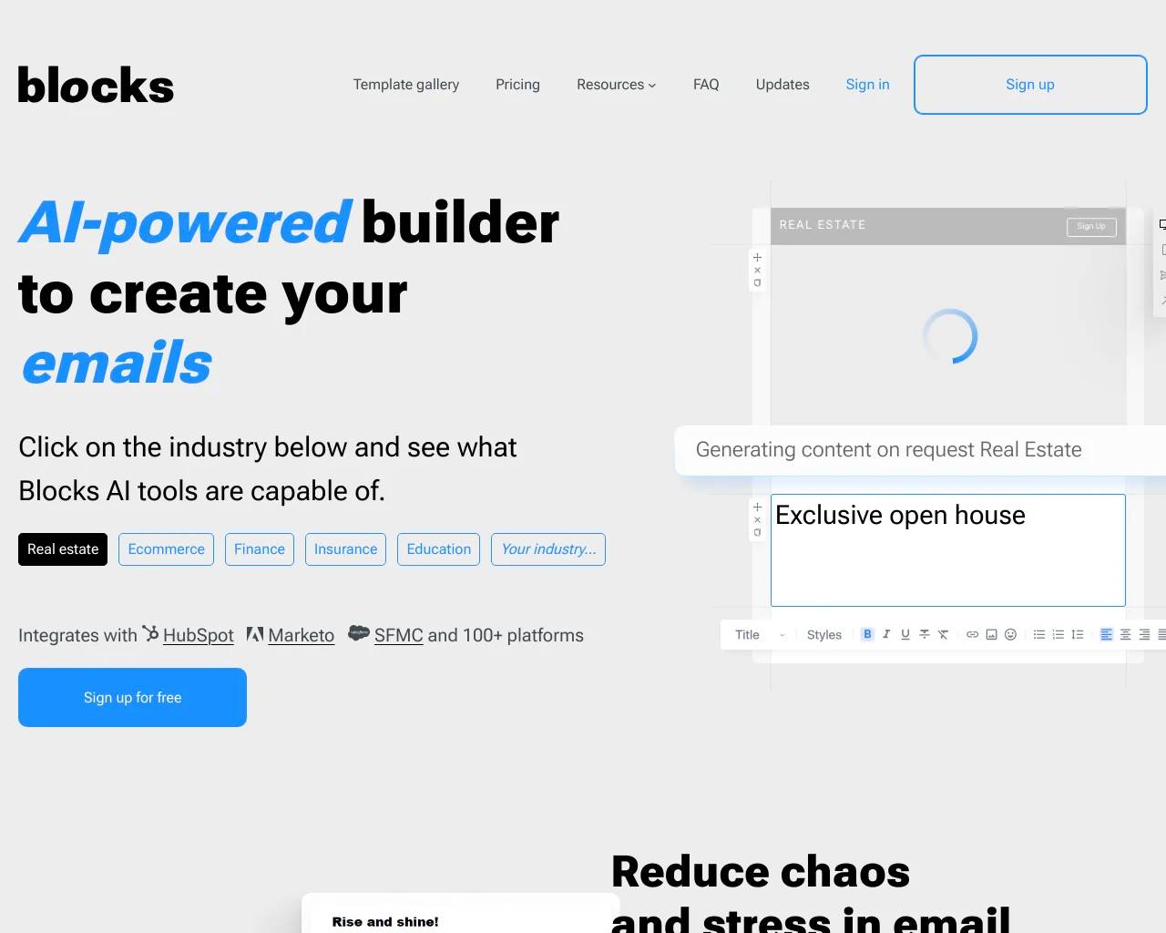 Blocks screenshot