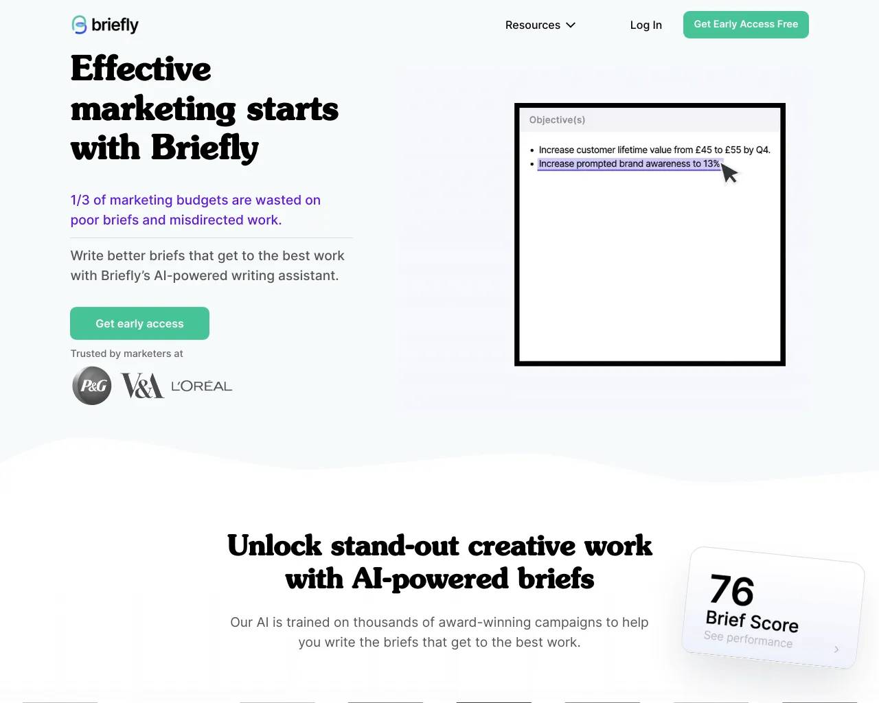 Briefly