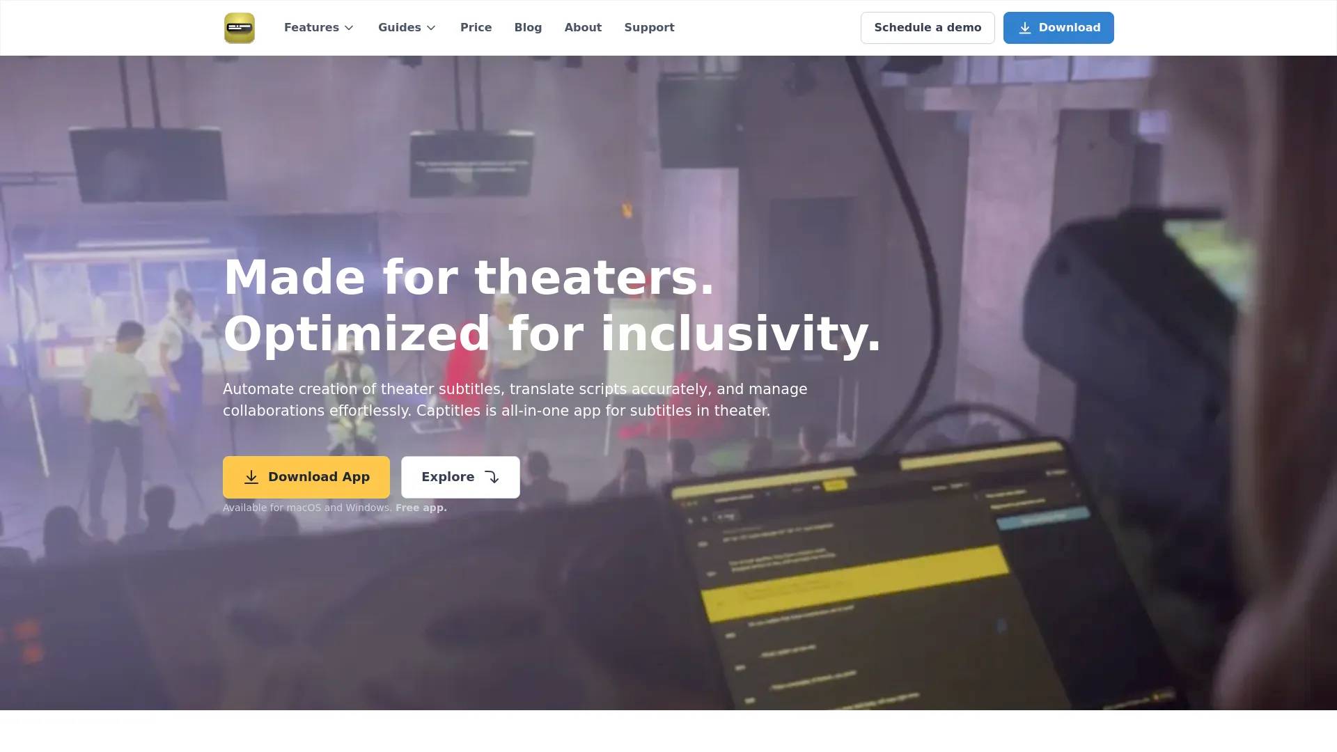 Captitles screenshot