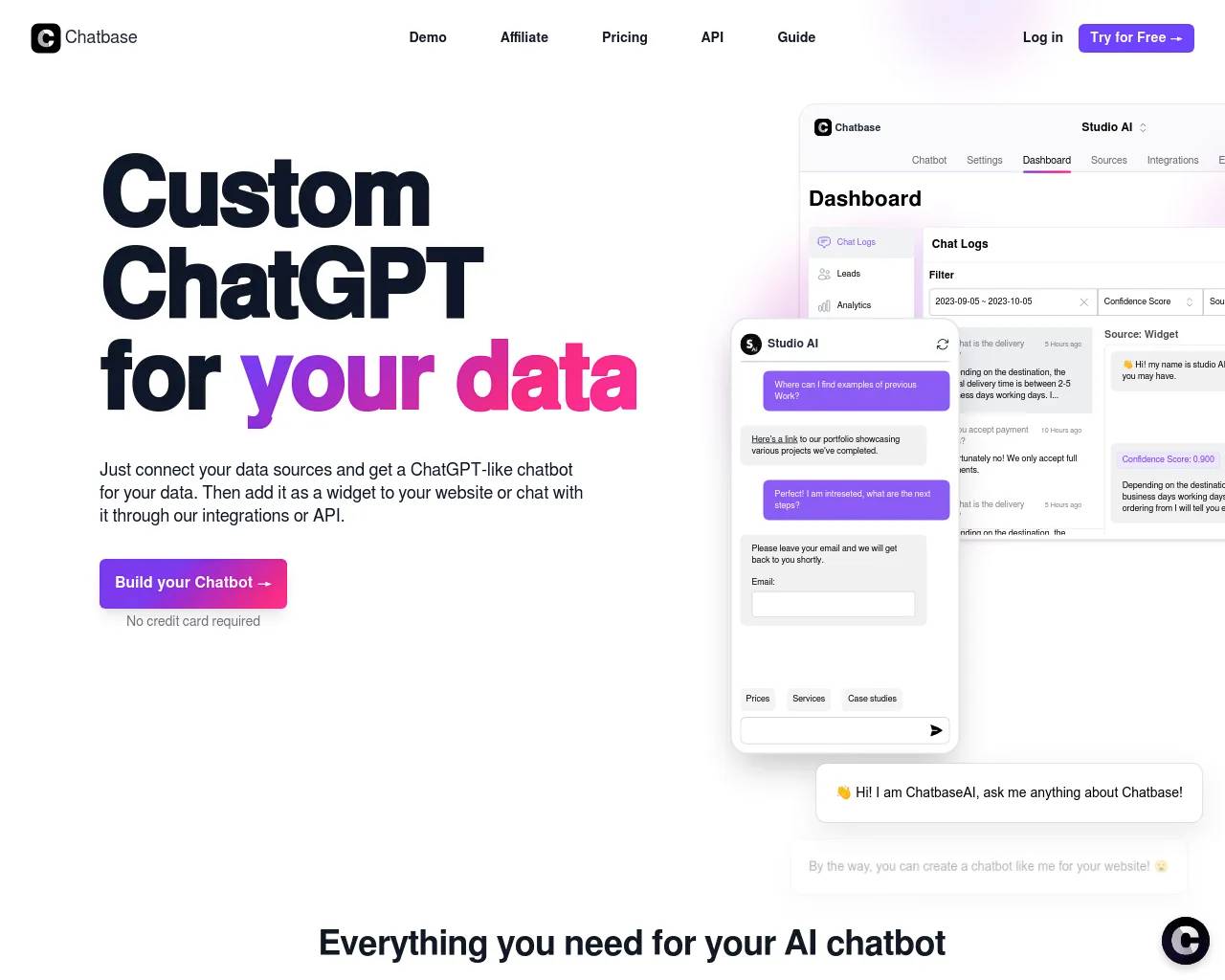 Chatbase screenshot