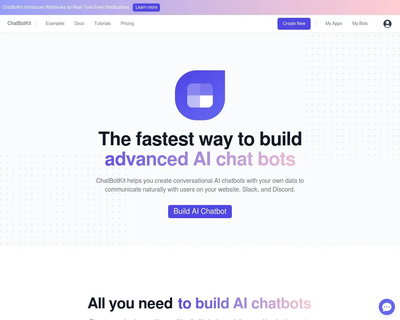 ChatBotKit screenshot