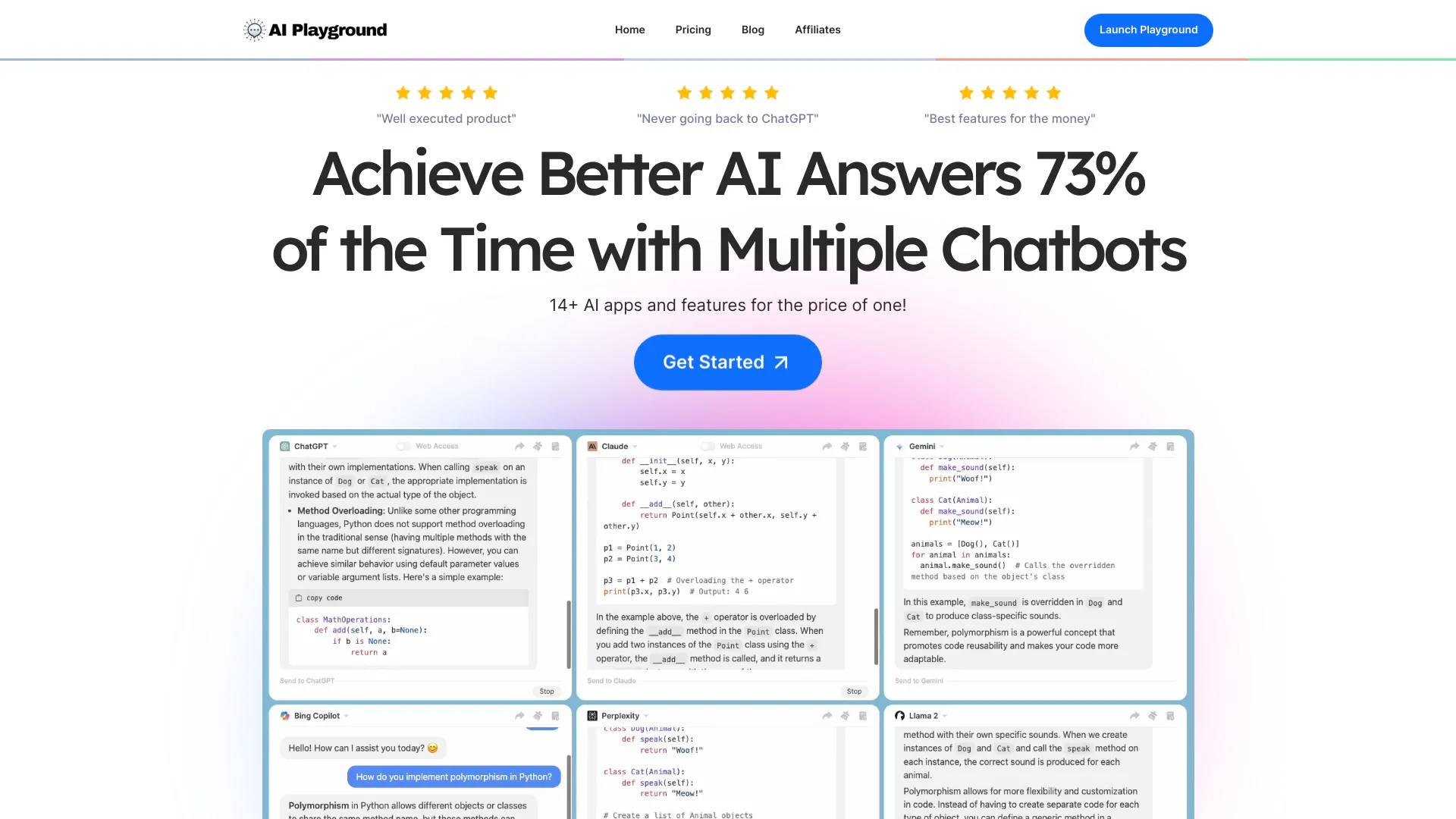 ChatPlaygroun AI screenshot