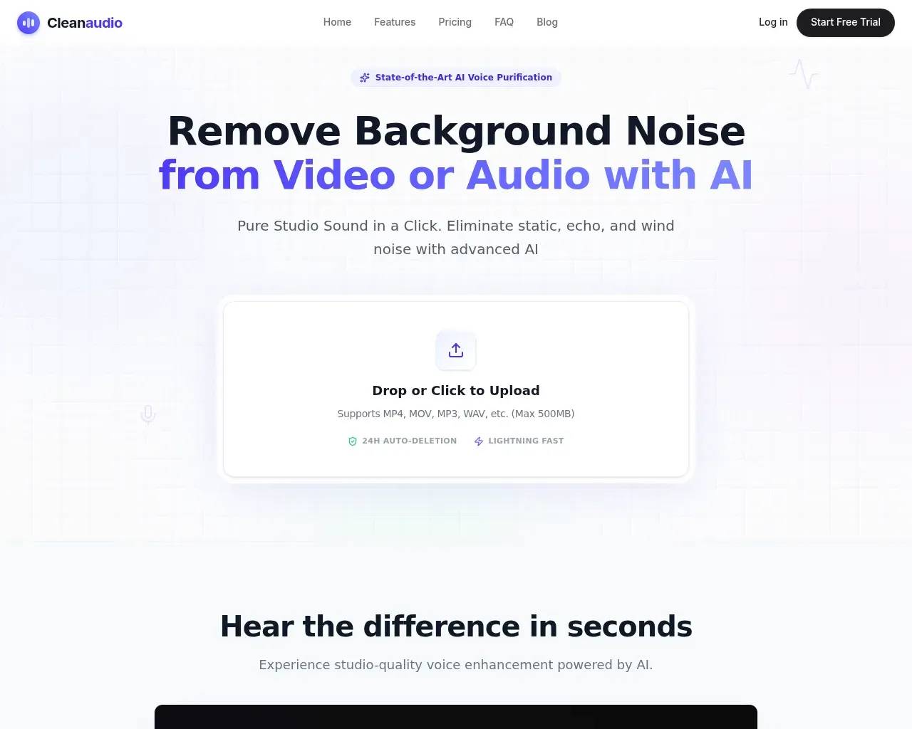 CleanAudio AI