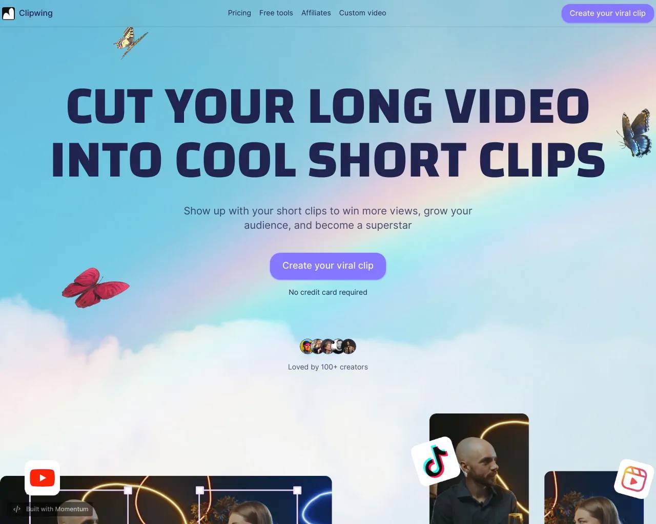Clipwing screenshot