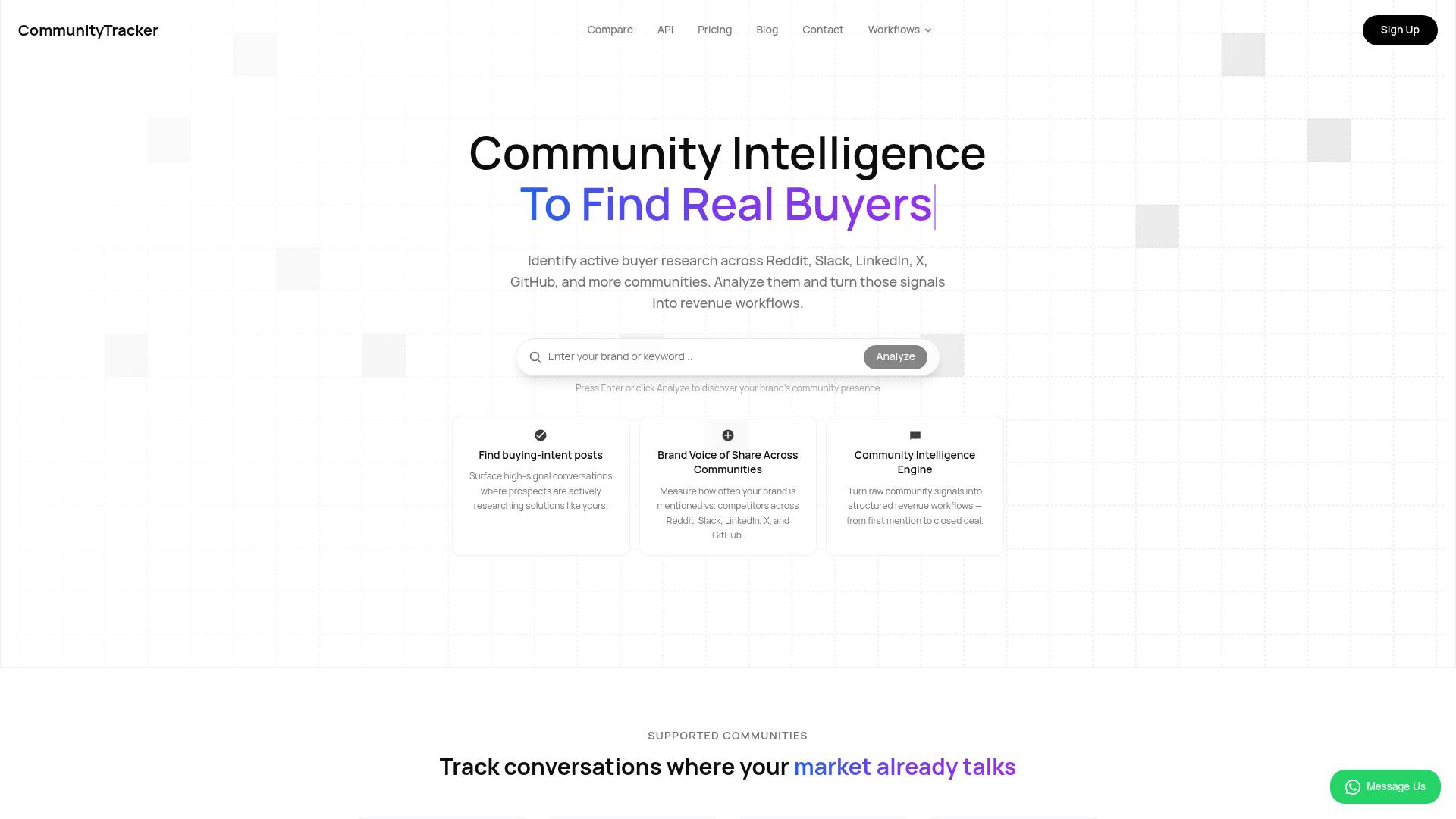 CommunityTracker screenshot