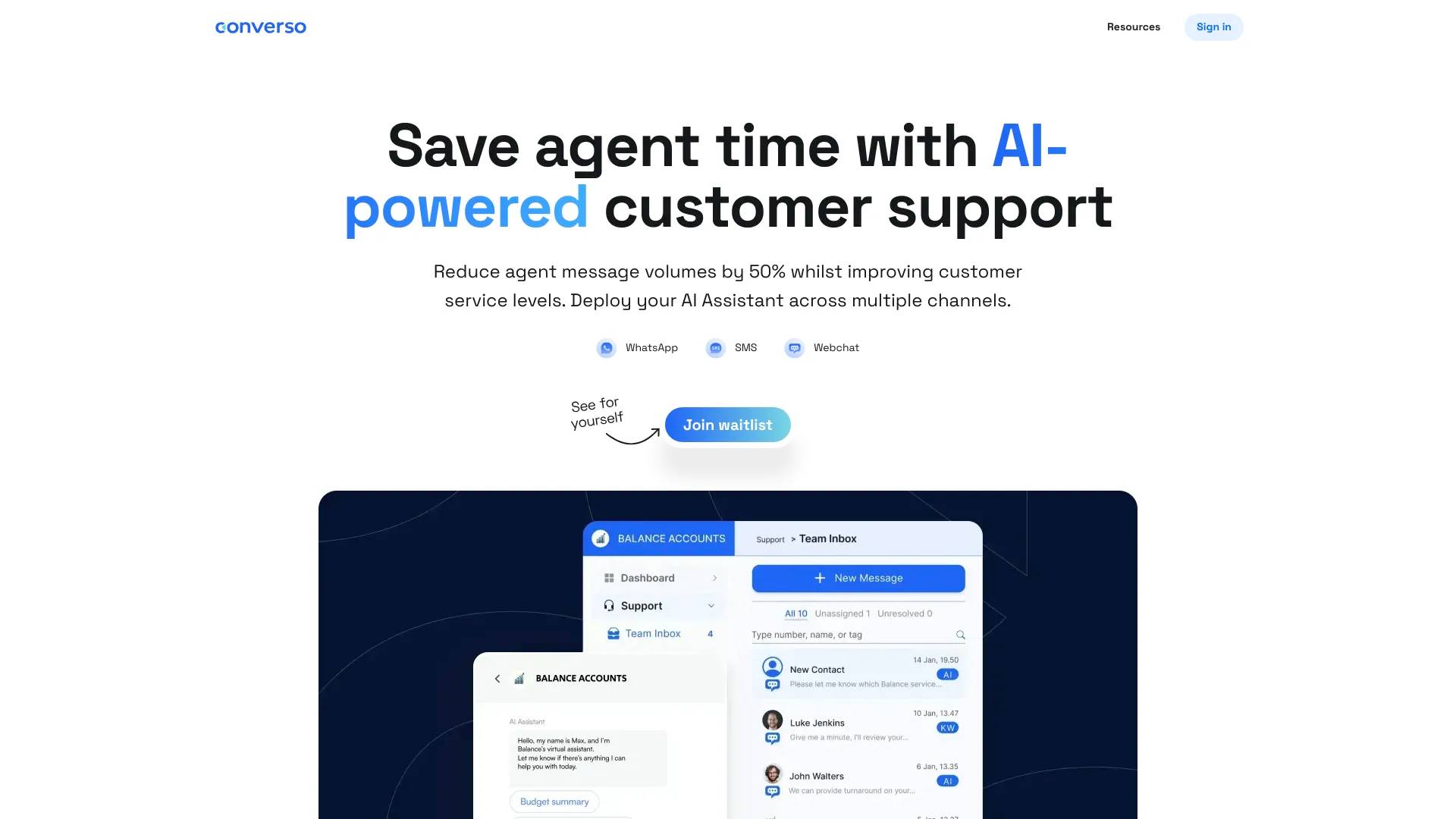 Converso screenshot