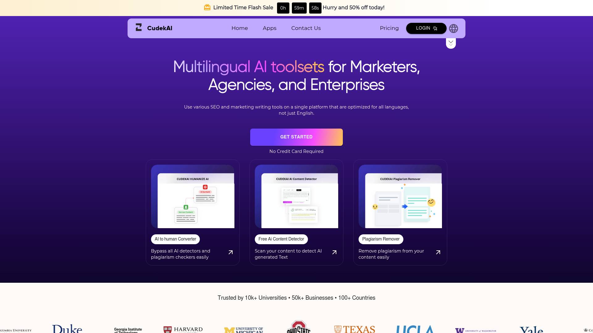 CudekAI Multilingual Tool screenshot