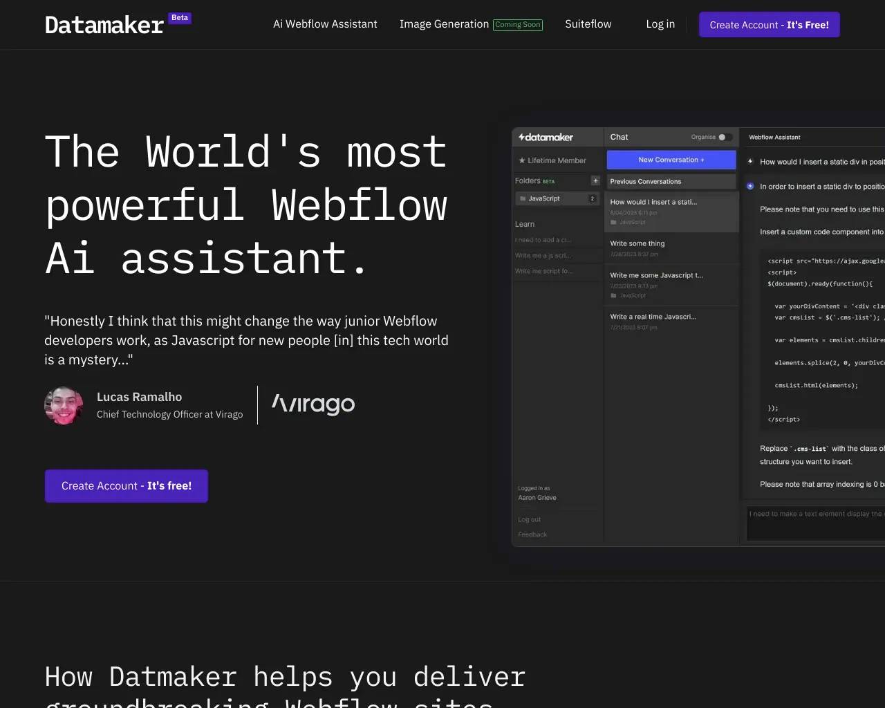 Datamaker screenshot