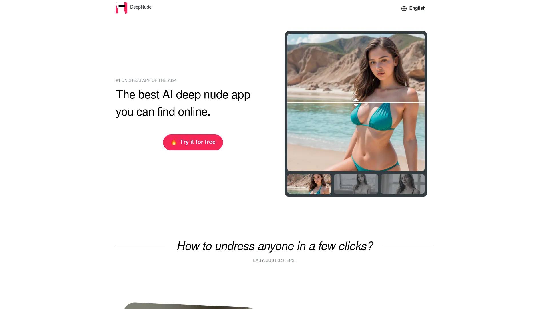 DeepNude Free AI App - Generate Photo and Images Online. Discover the  transformative power of DeepNude AI and elevate your digital creations  today. - Information, Pricing Details and Alternatives