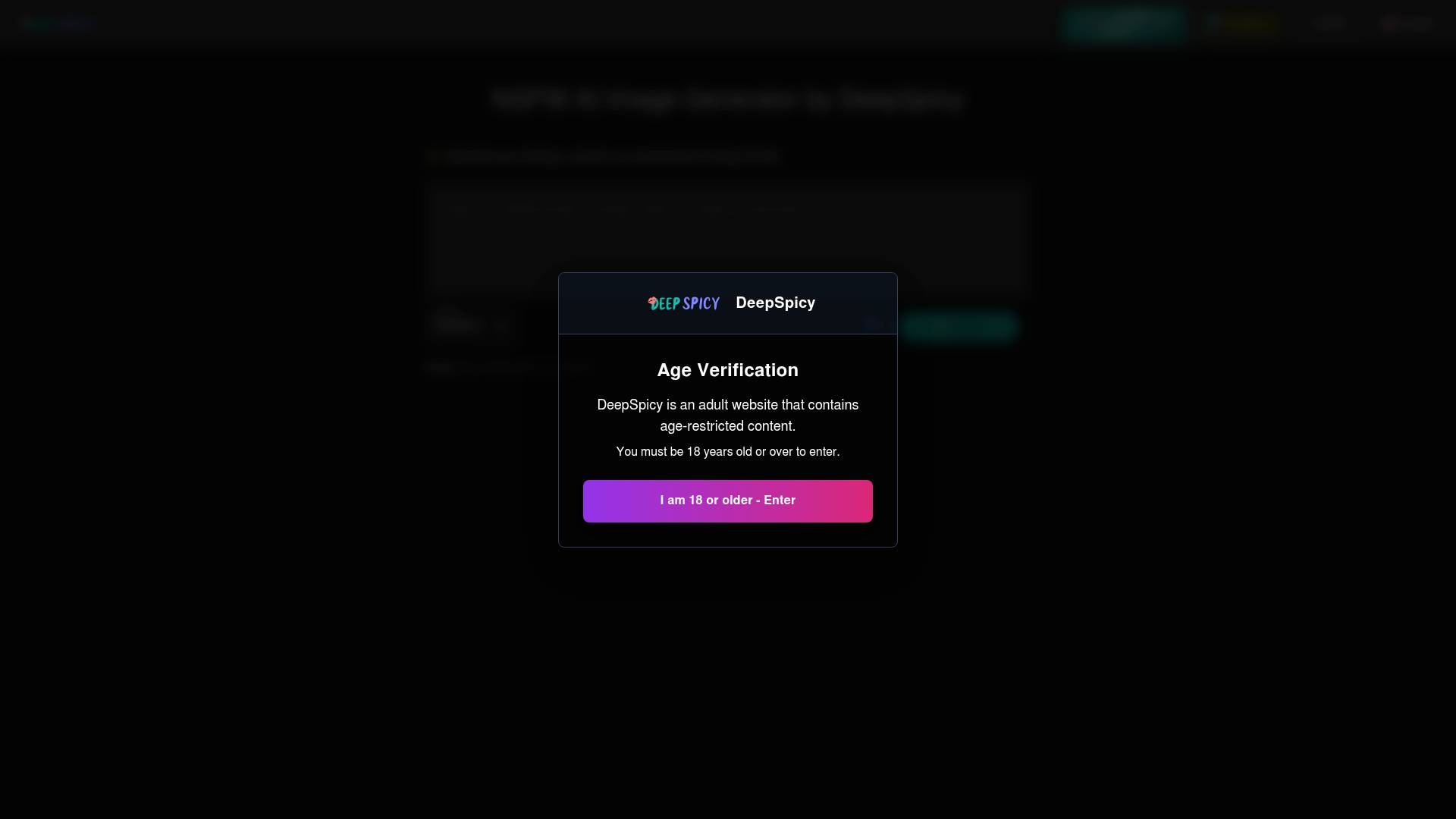 DeepSpicy screenshot