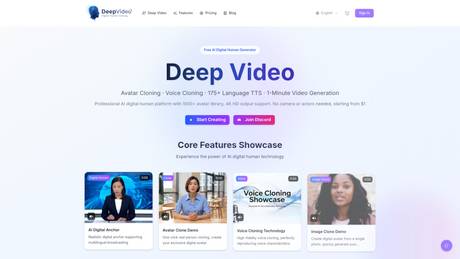 DeepVideo screenshot