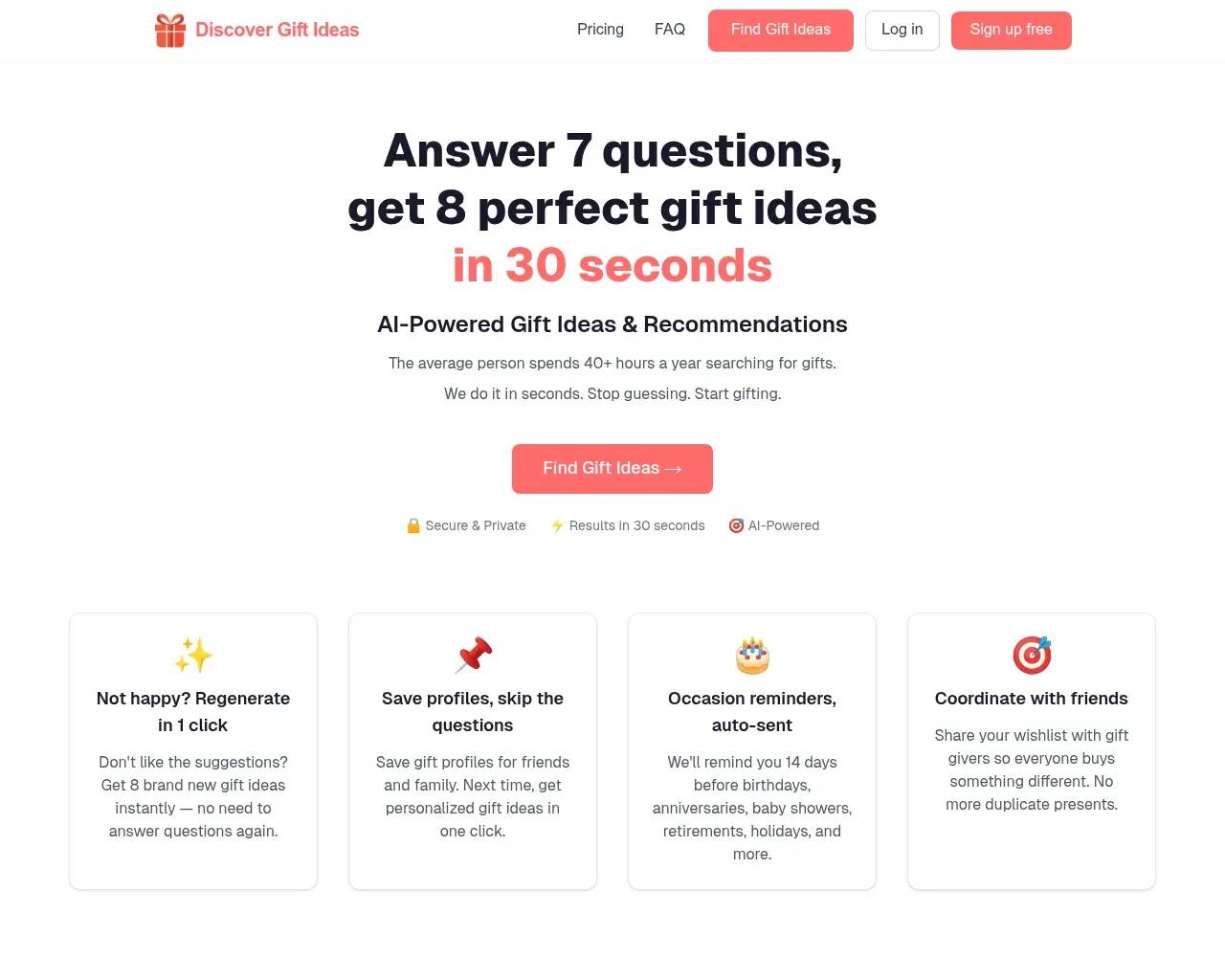 Discover Gift Ideas screenshot