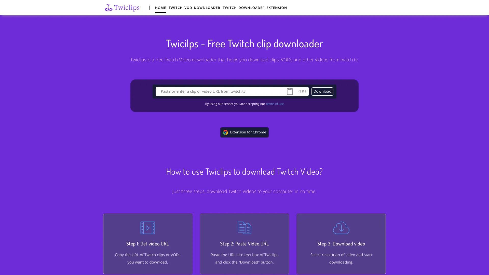 Download Twitch Video