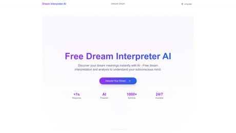 Dream Interpretation AI screenshot