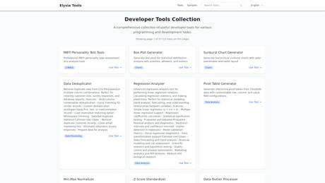 Elysiatools screenshot