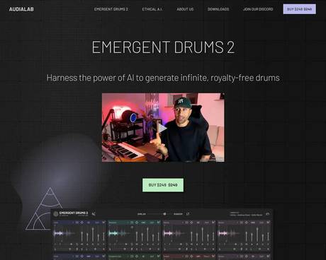 Emergent Drums screenshot