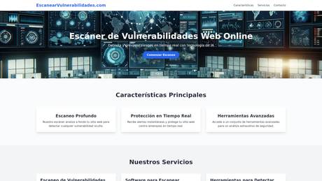 escanearvulnerabilidades.com screenshot