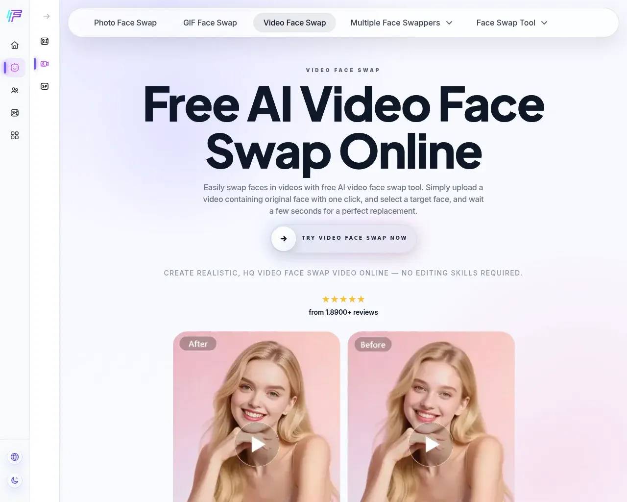 Face AI — Video Face Swap screenshot