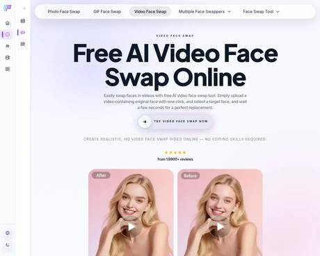 Face AI — Video Face Swap screenshot